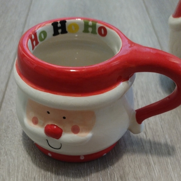 Boston Warehouse Red and White Santa Mug - Picture 3 of 13